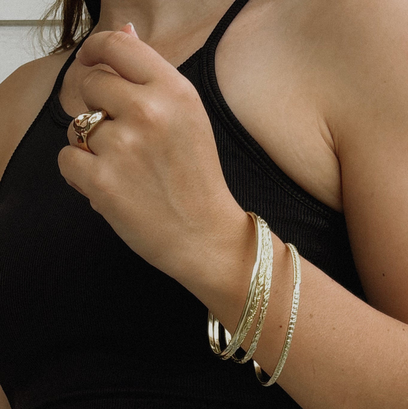 Sunline Bangle Set